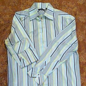 Claiborne multicolor striped men's shirt